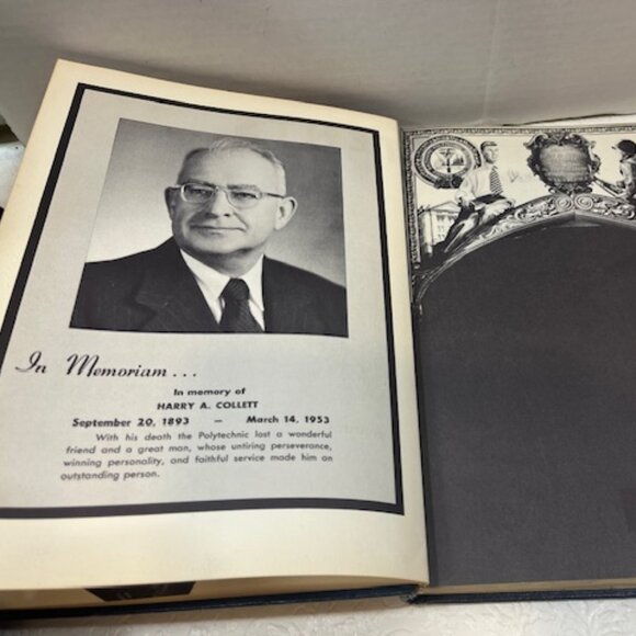 VTG BPI Baltimore Polytechnic Institute 1953 Class of Engineers Yearbook - Picture 12 of 12